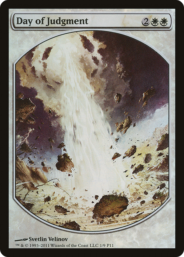 Day of Judgment [Magic Player Rewards 2011] - Trinity Hobby