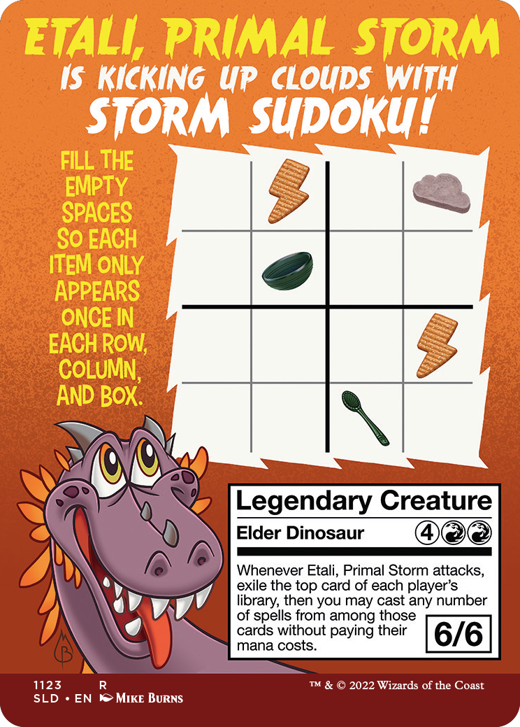 Etali, Primal Storm (Borderless) [Secret Lair Drop Series] - Trinity Hobby