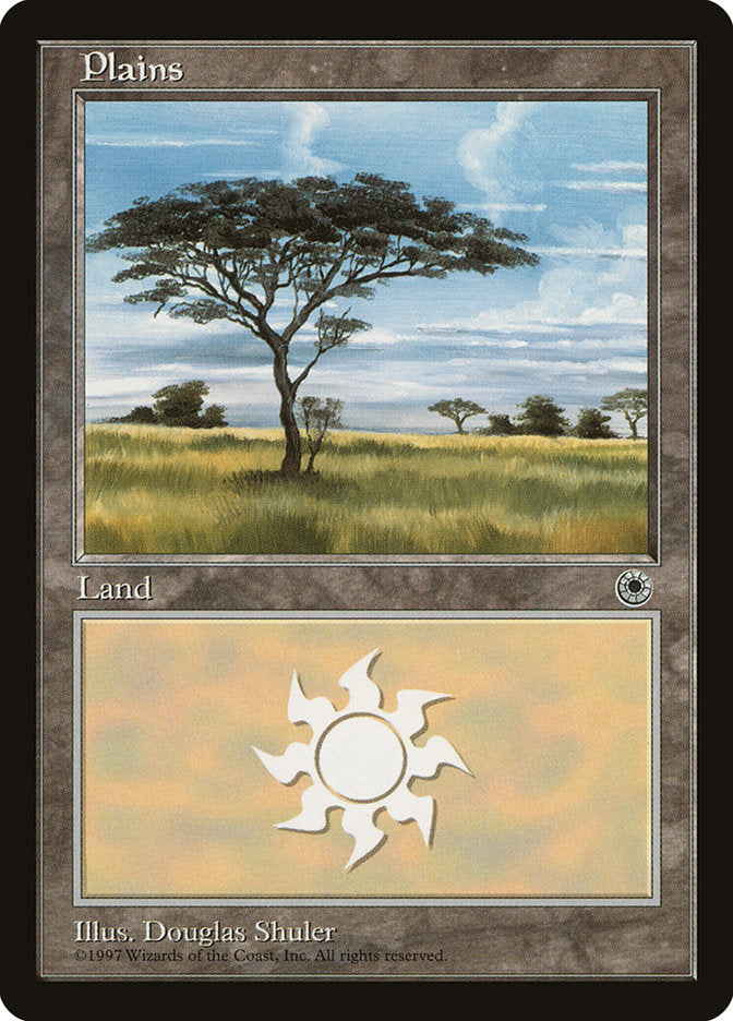 Plains (No Flowers / Closest Tree on Left) [Portal] - Trinity Hobby
