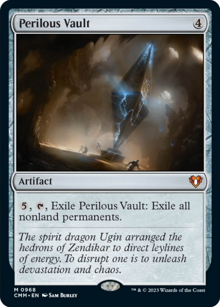 Perilous Vault [Commander Masters] - Trinity Hobby