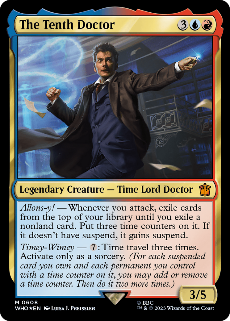 The Tenth Doctor (Surge Foil) [Doctor Who] - Trinity Hobby