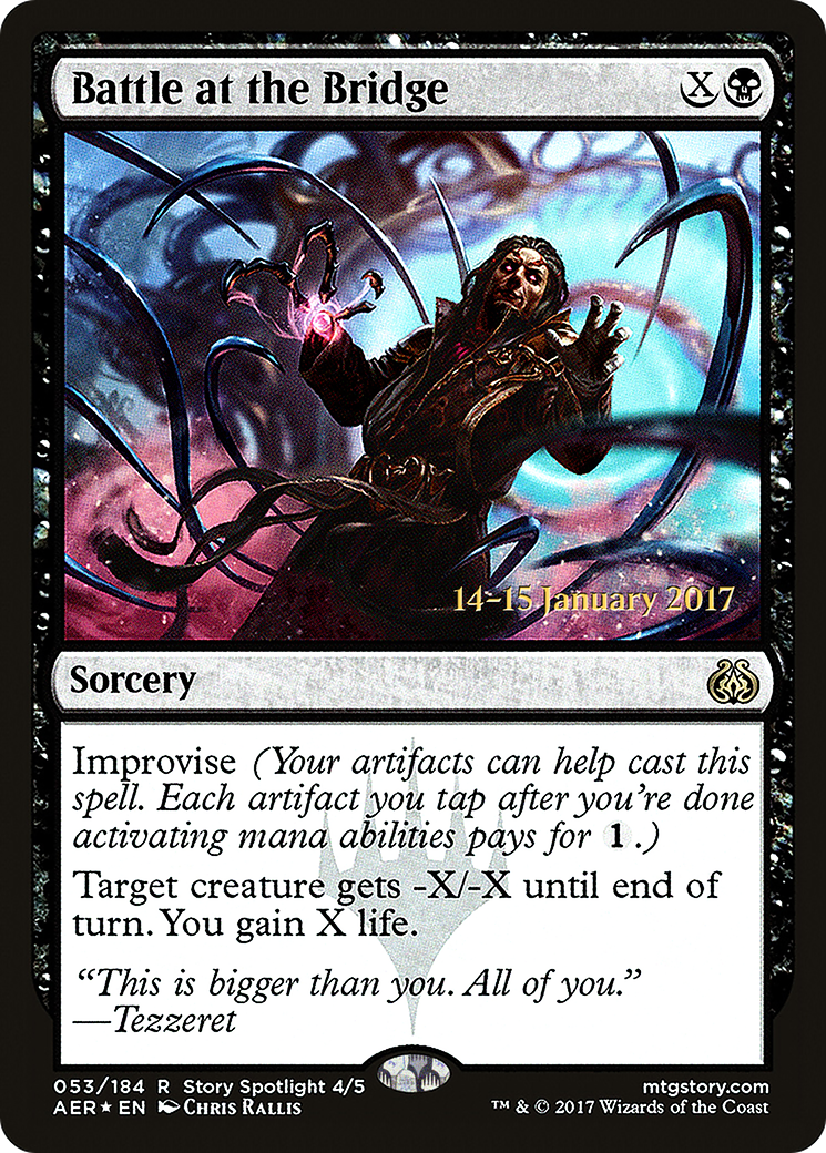 Battle at the Bridge [Aether Revolt Prerelease Promos] - Trinity Hobby