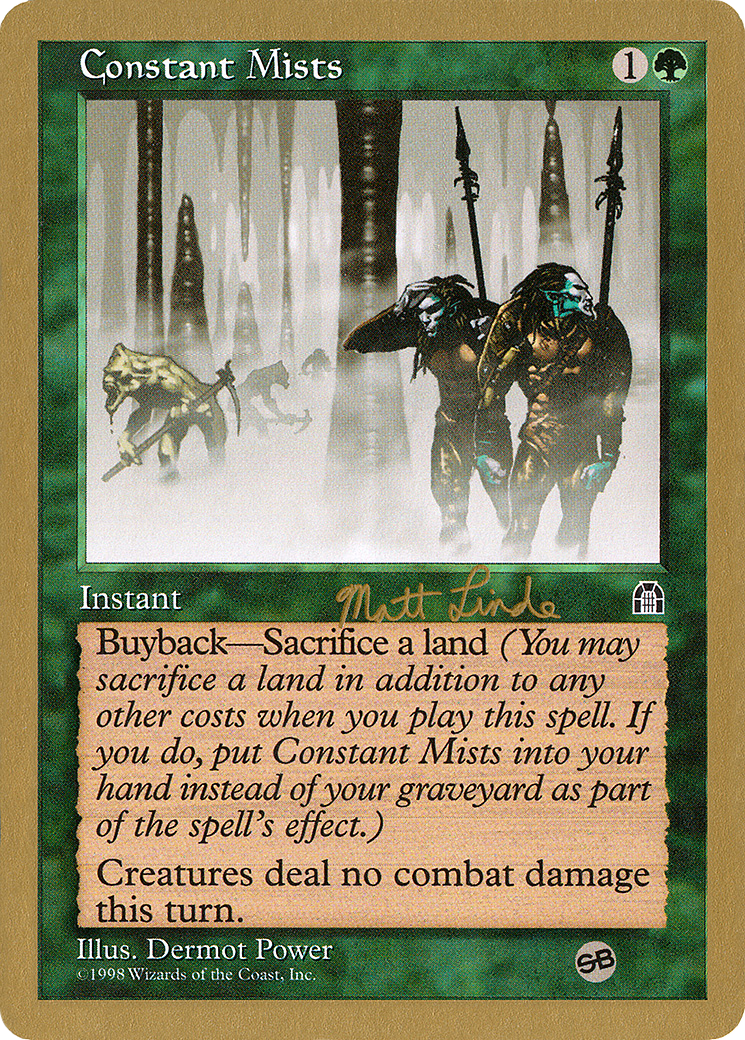 Constant Mists (Matt Linde) (SB) [World Championship Decks 1999] - Trinity Hobby