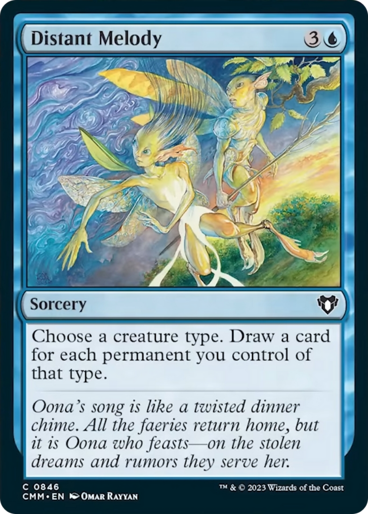 Distant Melody [Commander Masters] - Trinity Hobby