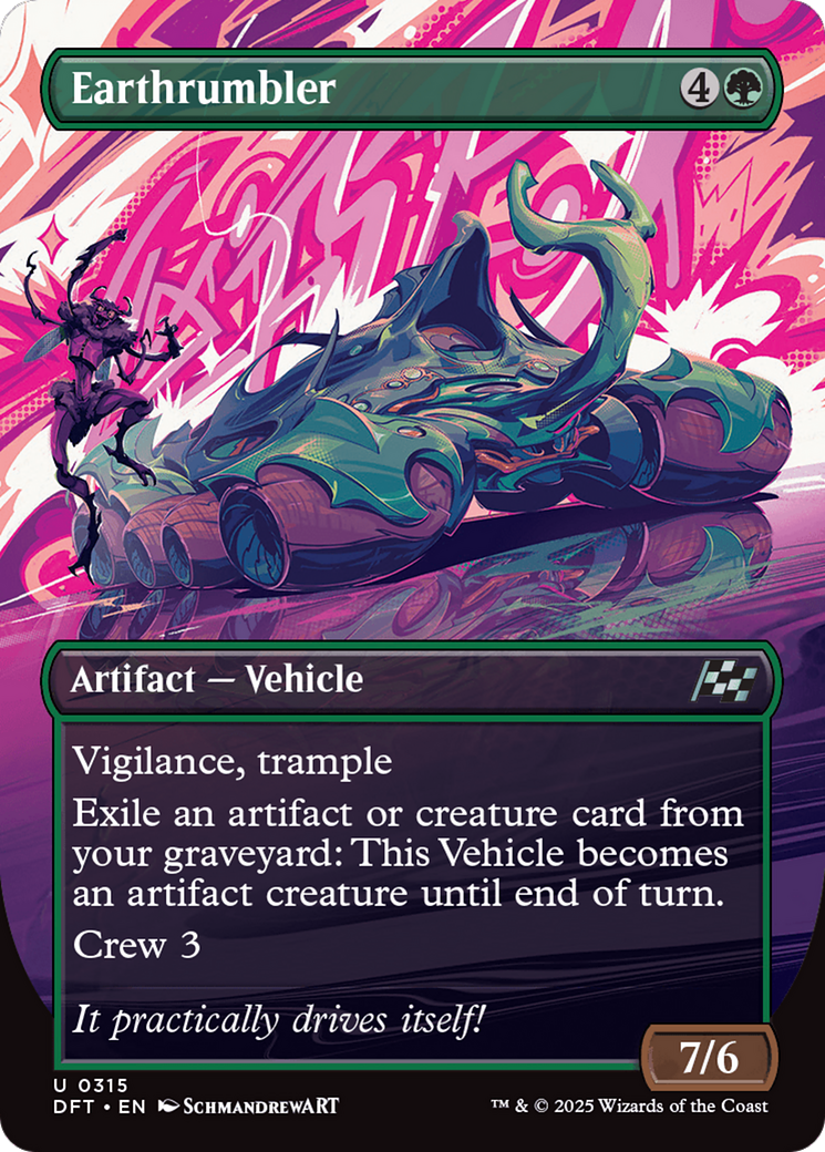 Earthrumbler (Borderless) [Aetherdrift] - Trinity Hobby