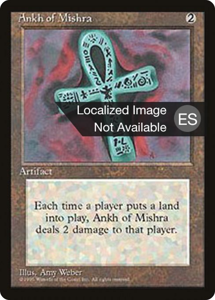 Ankh of Mishra [Fourth Edition (Foreign Black Border)] - Trinity Hobby