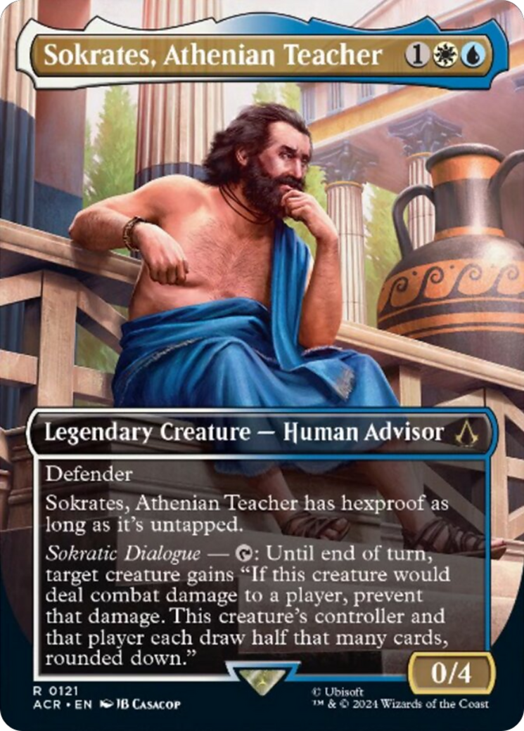 Sokrates, Athenian Teacher (Borderless) [Assassin's Creed] - Trinity Hobby