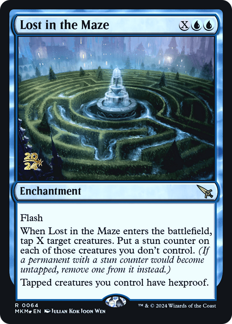 Lost in the Maze [Murders at Karlov Manor Prerelease Promos] - Trinity Hobby