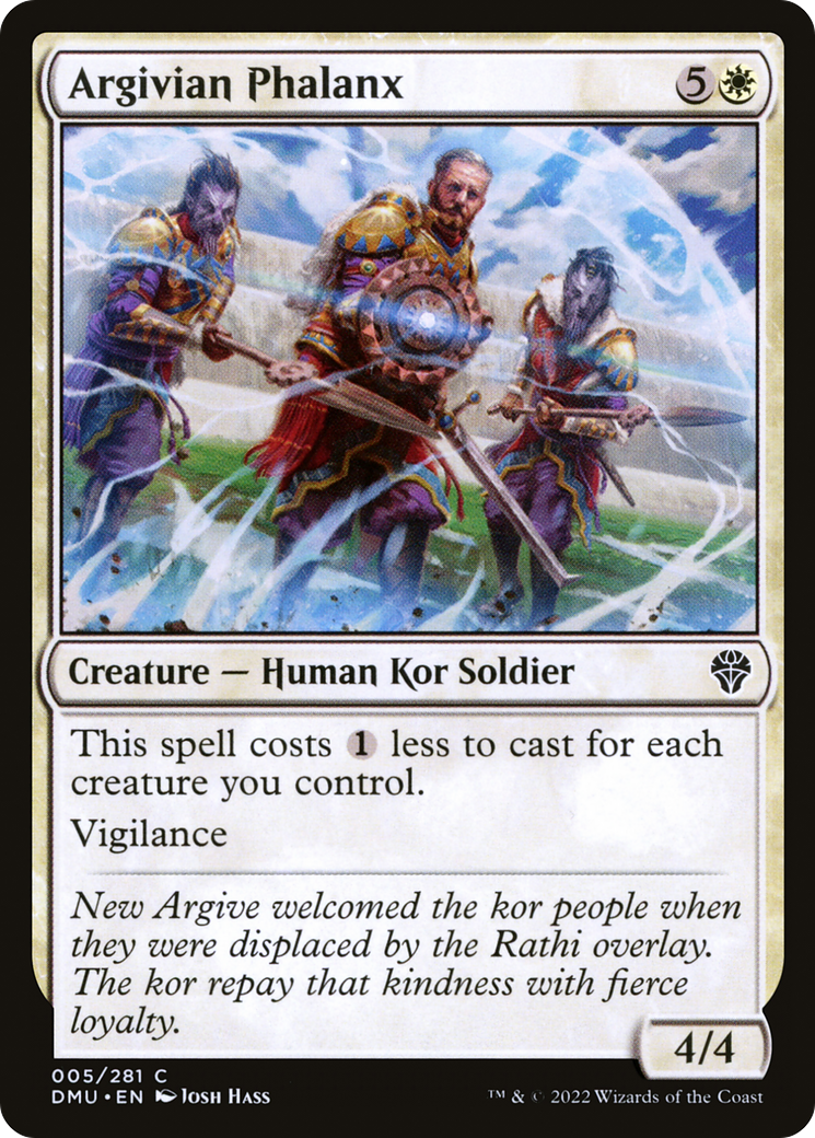 Argivian Phalanx [Dominaria United] - Trinity Hobby