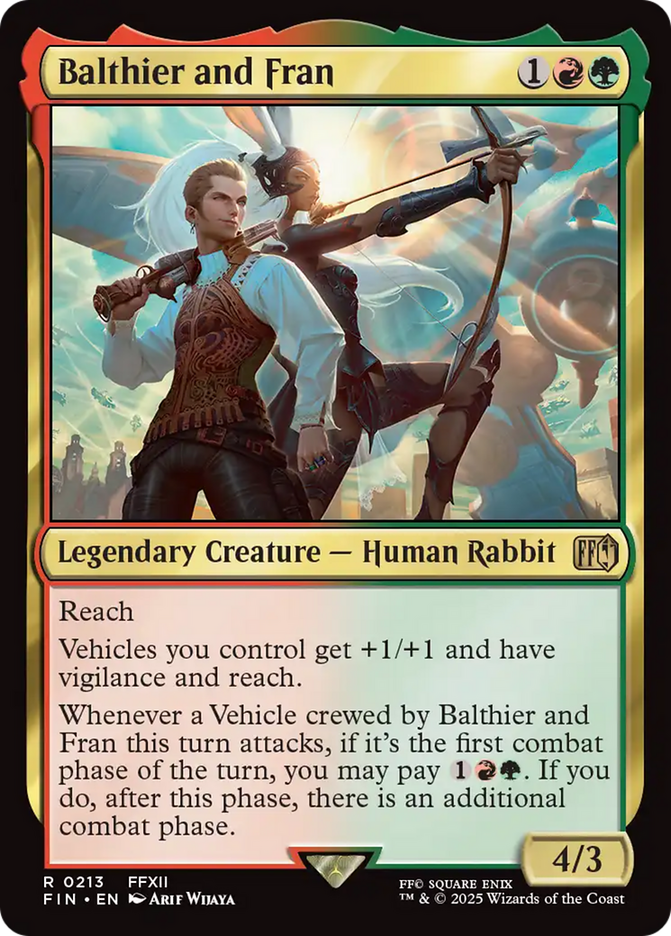 Balthier and Fran  [Foil]  (FIN-213) - [FINAL FANTASY] - Trinity Hobby