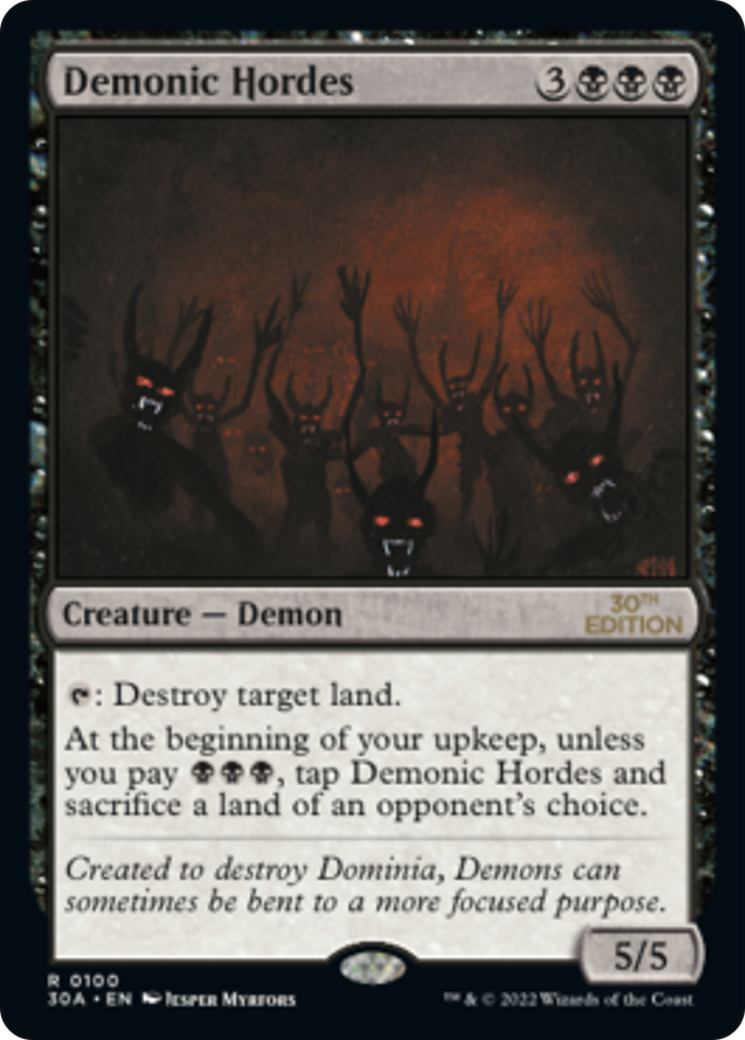 Demonic Hordes [30th Anniversary Edition] - Trinity Hobby