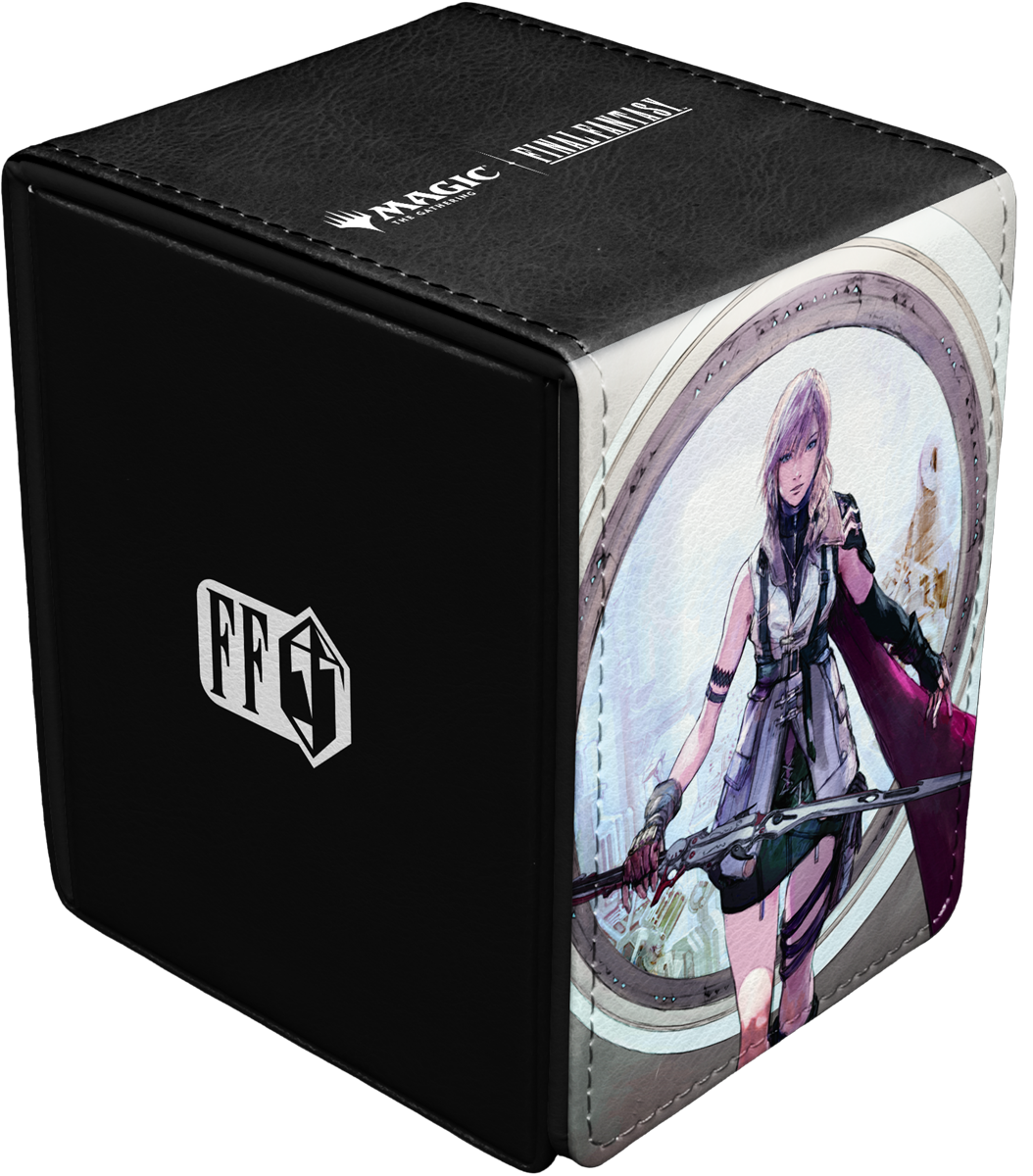 UP D-BOX ALCOVE FLIP MTG FINAL FANTASY  PREMIUM W - Lightning - Trinity Hobby