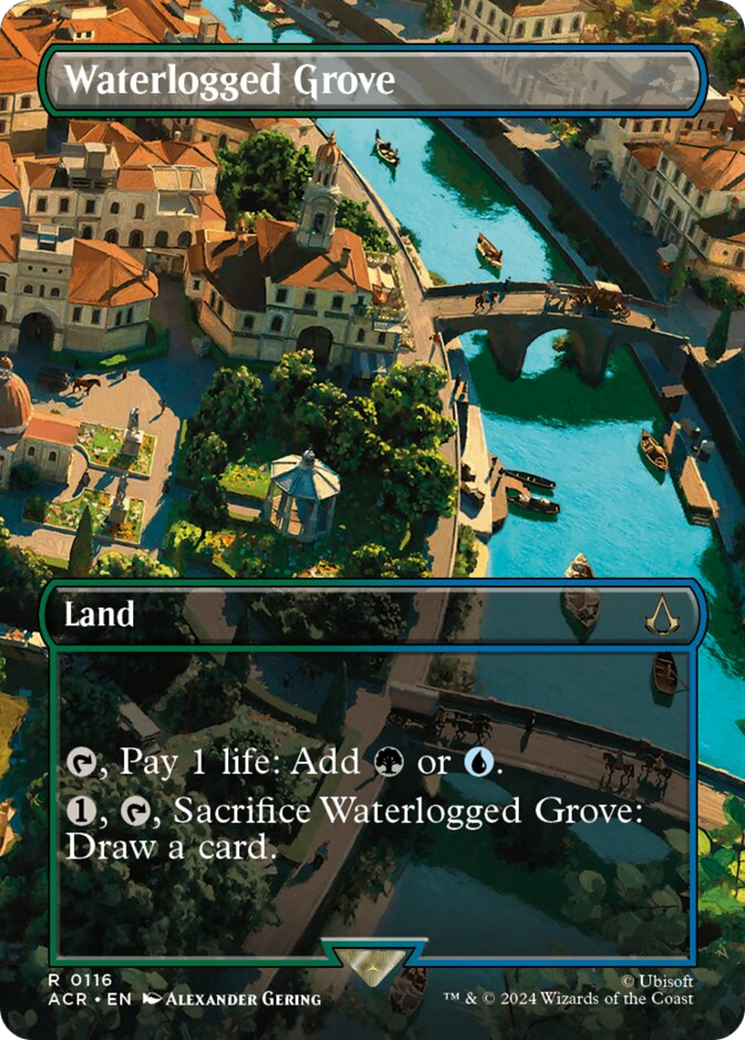 Waterlogged Grove (Borderless) [Assassin's Creed] - Trinity Hobby