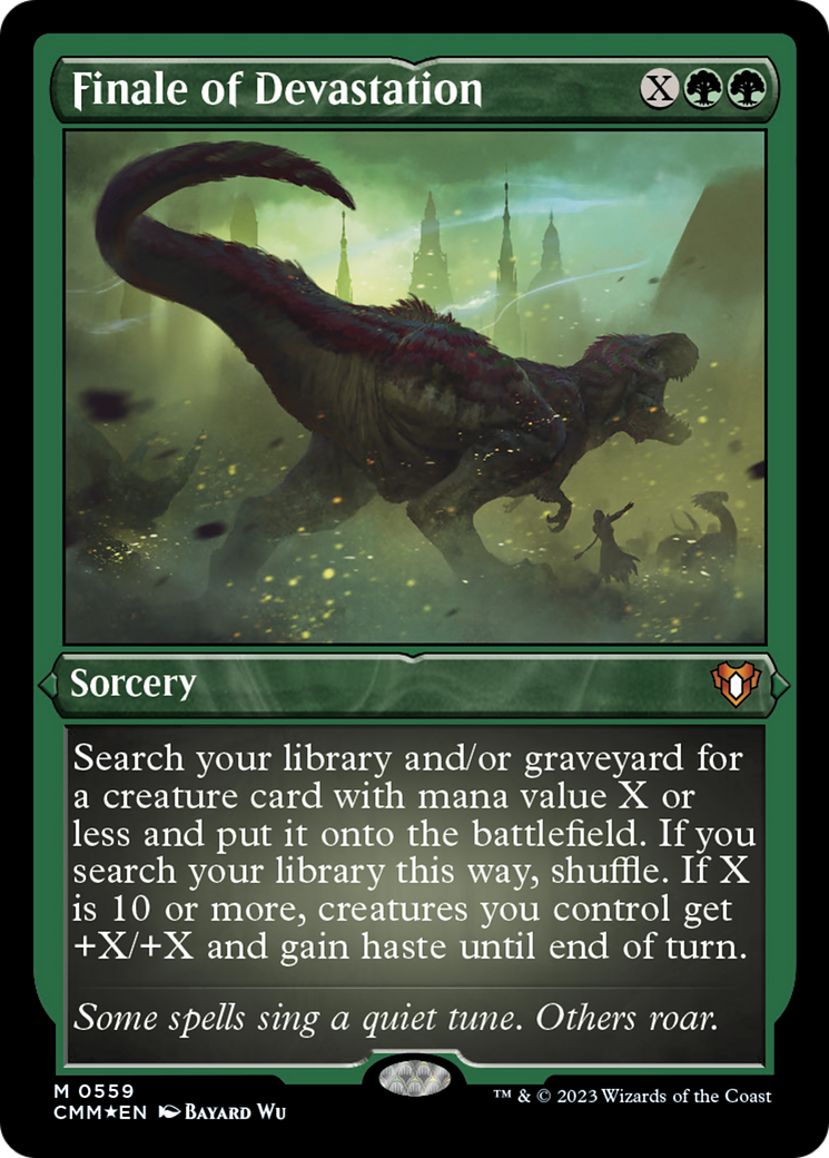 Finale of Devastation (Foil Etched) [Commander Masters] - Trinity Hobby