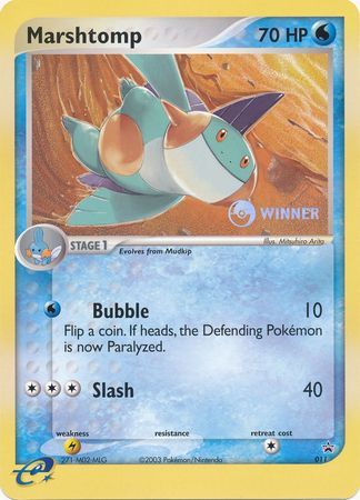 Marshtomp (011) (Jumbo Card) [Nintendo: Black Star Promos] - Trinity Hobby