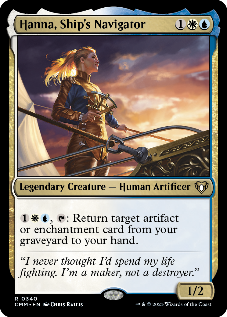 Hanna, Ship's Navigator [Commander Masters] - Trinity Hobby