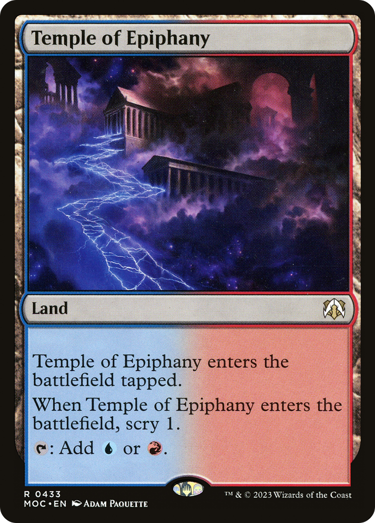 Temple of Epiphany [March of the Machine Commander] - Trinity Hobby