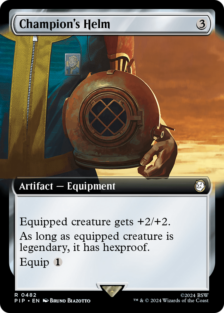 Champion's Helm (Extended Art) [Fallout] - Trinity Hobby