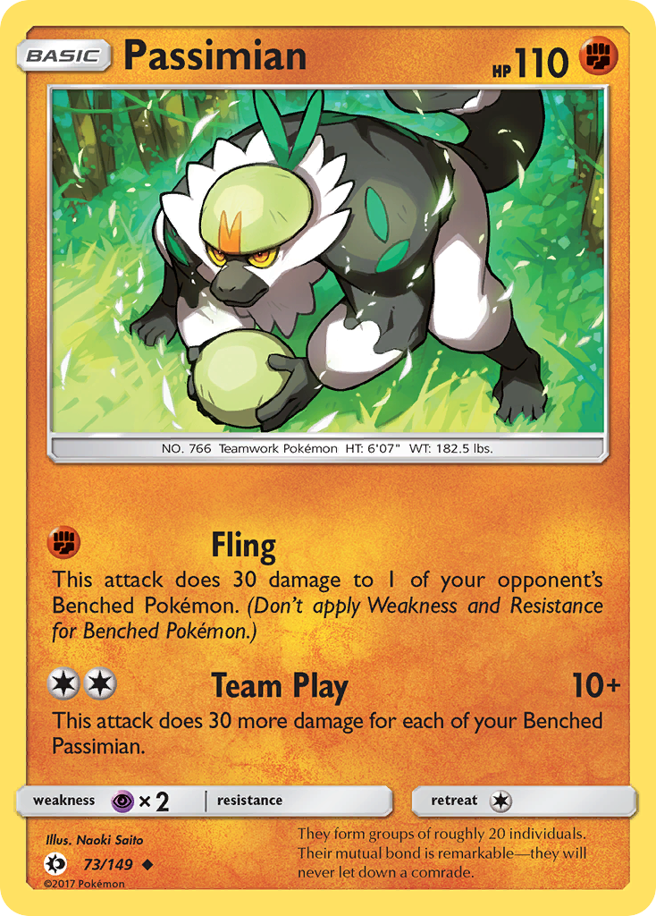 Passimian (73/149) [Sun & Moon: Base Set] - Trinity Hobby