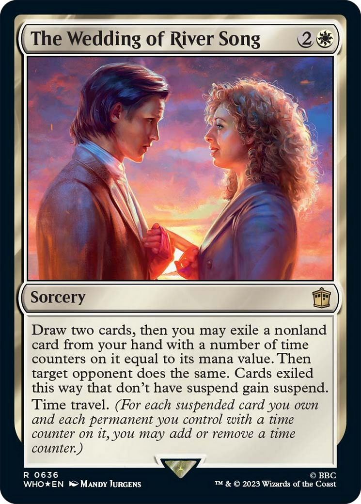 The Wedding of River Song (Surge Foil) [Doctor Who] - Trinity Hobby