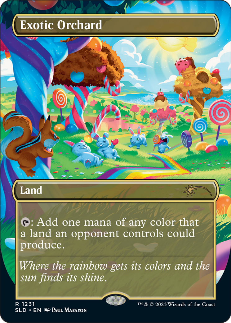 Exotic Orchard (Borderless) [Secret Lair Drop Series] - Trinity Hobby