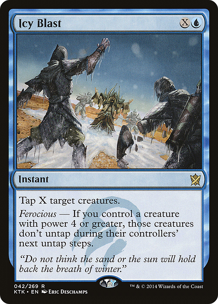 Explosion glaciale [Khans de Tarkir] 