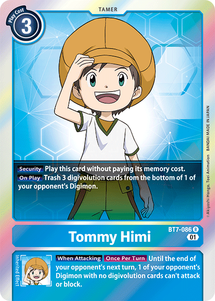 Tommy Himi [BT7-086] [Prochaine aventure] 