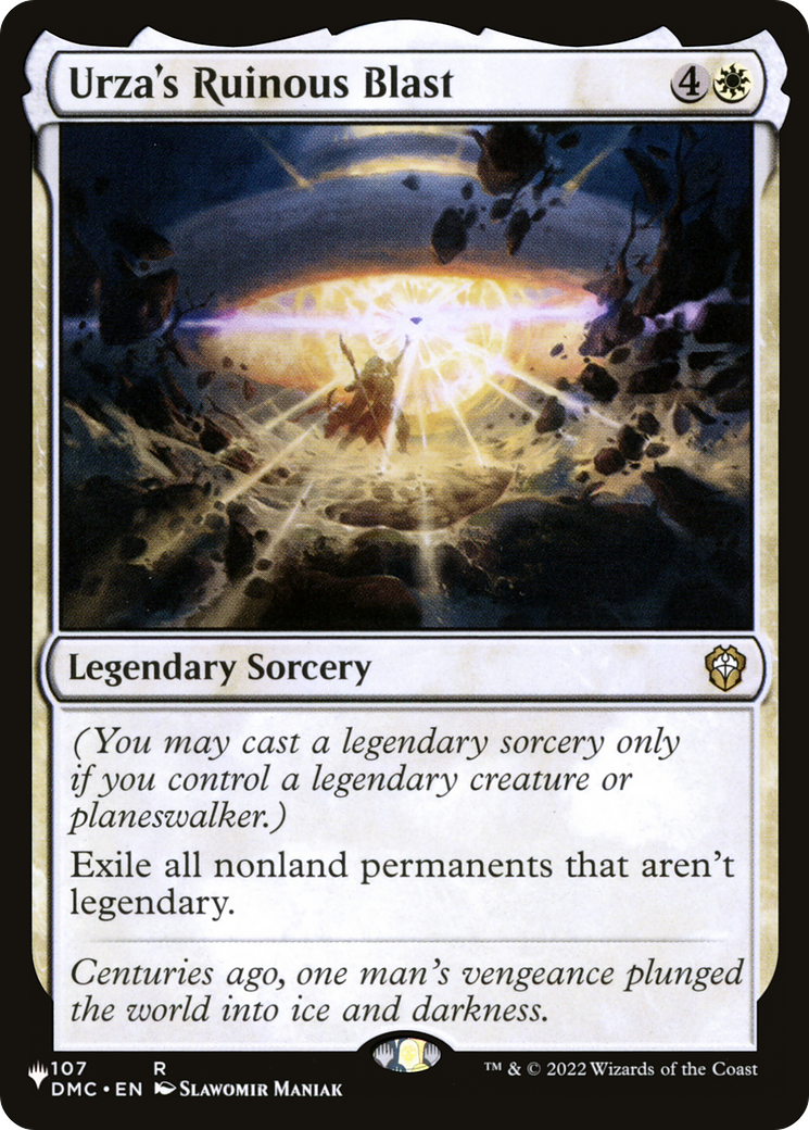 Urza's Ruinous Blast [Secret Lair: From Cute to Brute] - Trinity Hobby