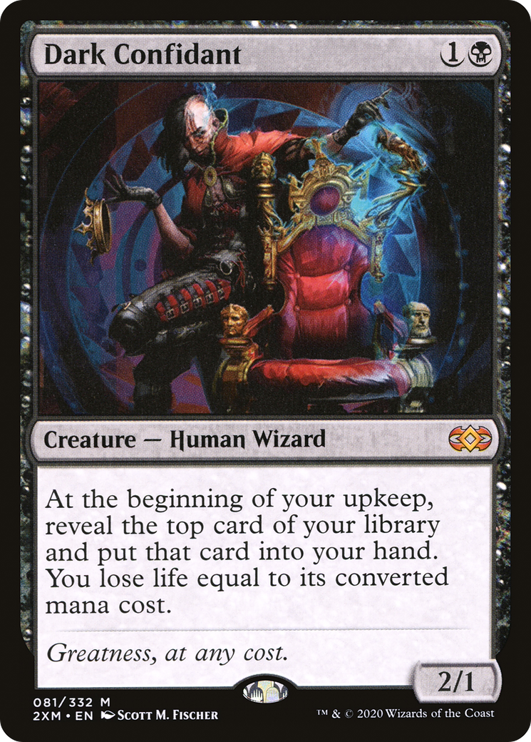 Dark Confidant [Double Masters] - Trinity Hobby