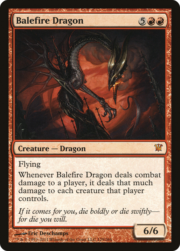 Balefire Dragon [Innistrad] - Trinity Hobby