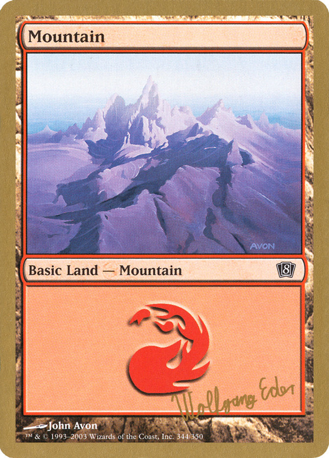 Mountain (Wolfgang Eder) [World Championship Decks 2003] - Trinity Hobby