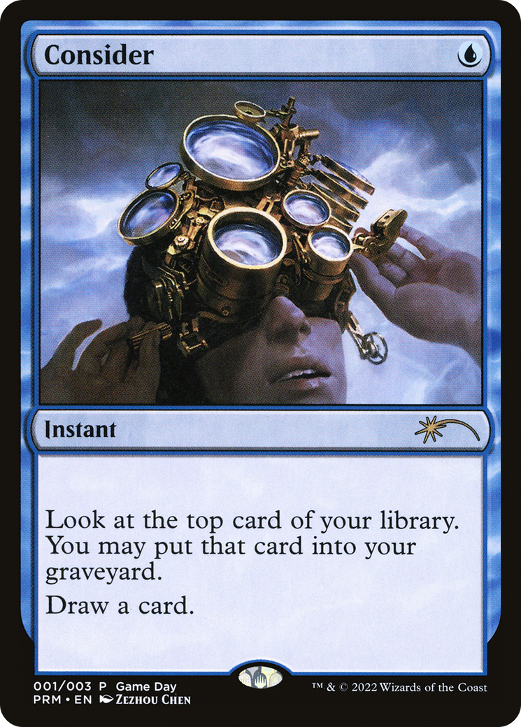 Consider [Game Day 2022] - Trinity Hobby