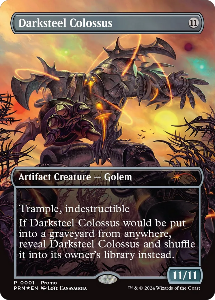 Darksteel Colossus [Wizards Play Network 2024] - Trinity Hobby