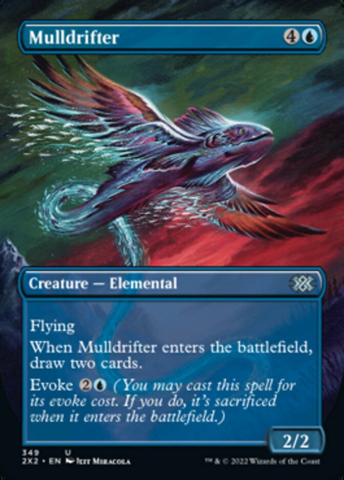 Mulldrifter (Borderless Alternate Art) [Double Masters 2022] - Trinity Hobby