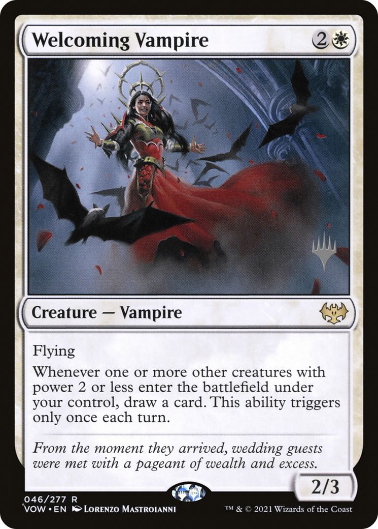 Welcoming Vampire (Promo Pack) [The Brothers' War Promos] - Trinity Hobby
