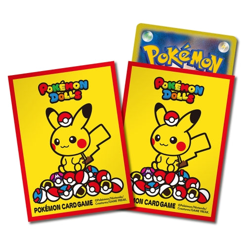 Card Sleeves - Pikachu Dolls (Pokemon Center Japan Exclusive) - Trinity Hobby