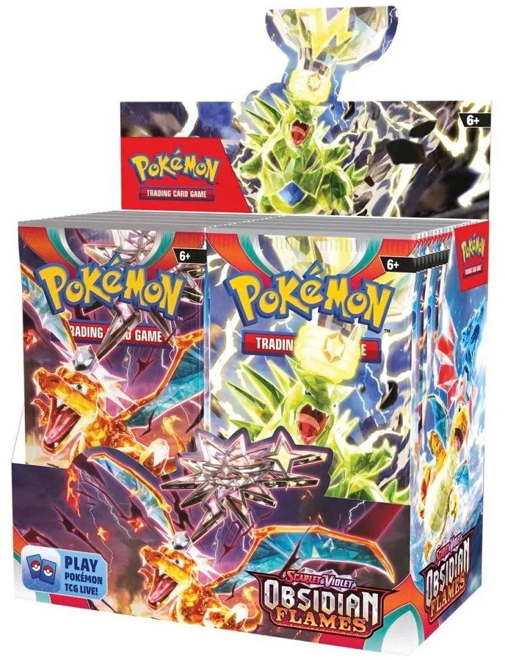 Scarlet & Violet: Obsidian Flames - Booster Box - Trinity Hobby