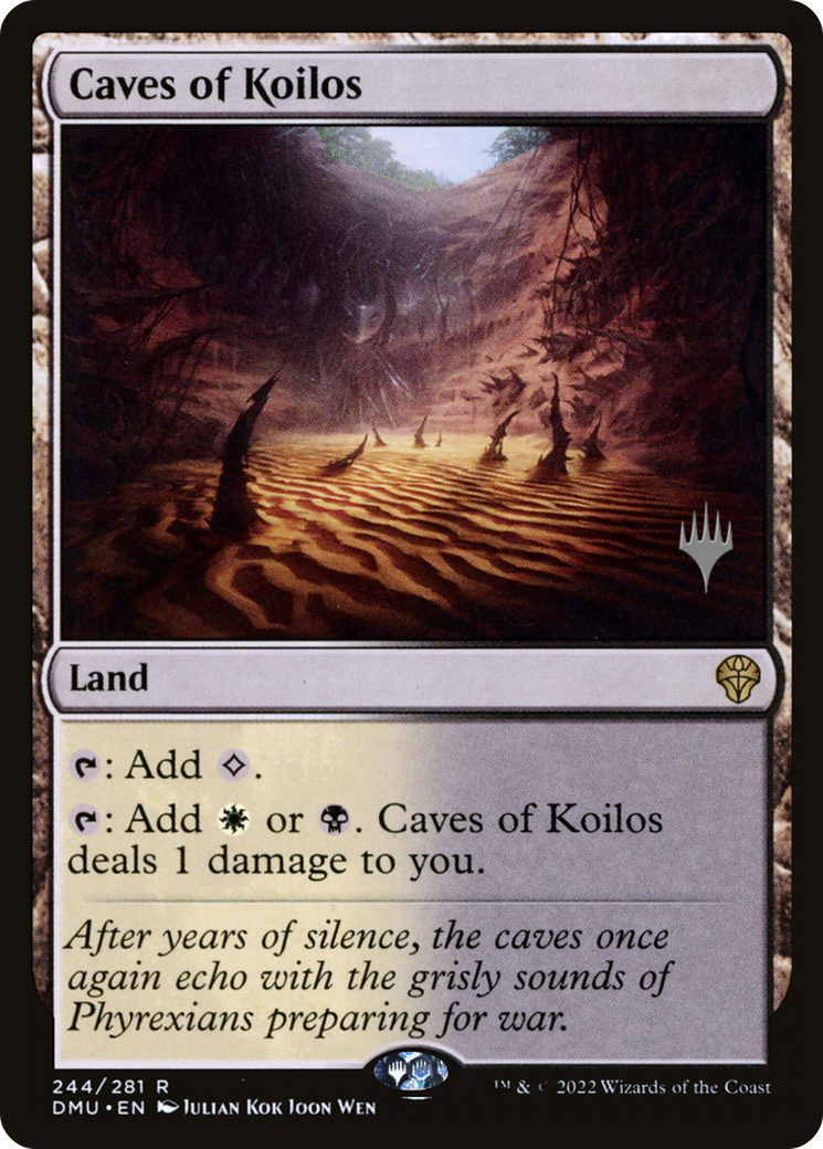 Caves of Koilos (Promo Pack) [Dominaria United Promos] - Trinity Hobby