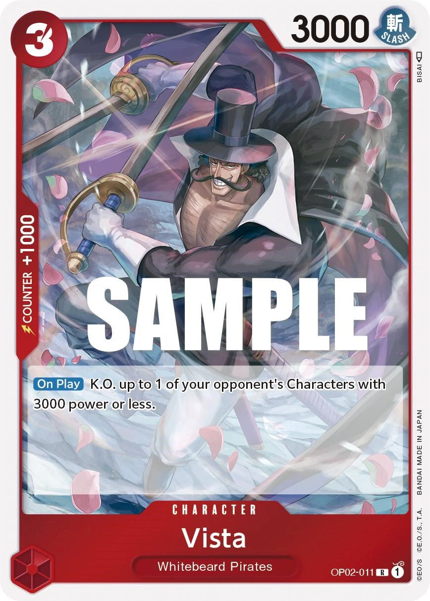 Vista (OP02-011) - [Paramount War] Foil - Trinity Hobby