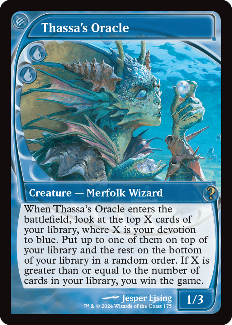 Thassa's Oracle (Future Sight) [Mystery Booster 2] - Trinity Hobby