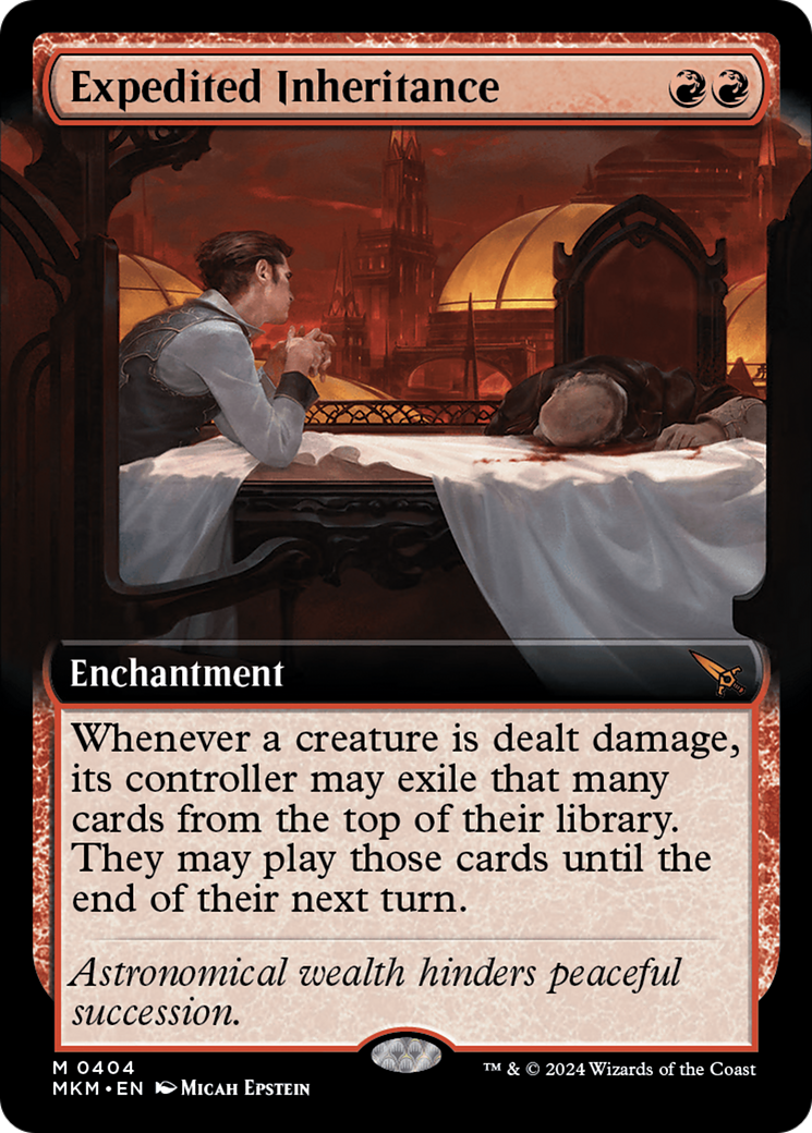Expedited Inheritance (Extended Art) [Murders at Karlov Manor] - Trinity Hobby