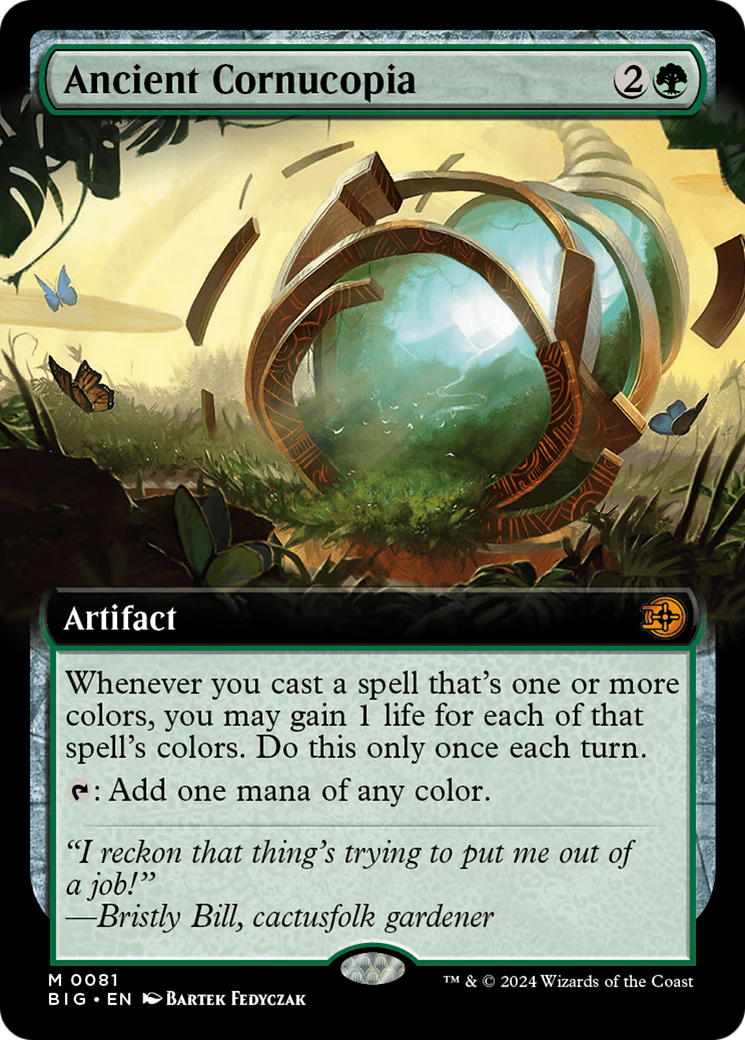 Ancient Cornucopia (Extended Art) [Outlaws of Thunder Junction: The Big Score] - Trinity Hobby