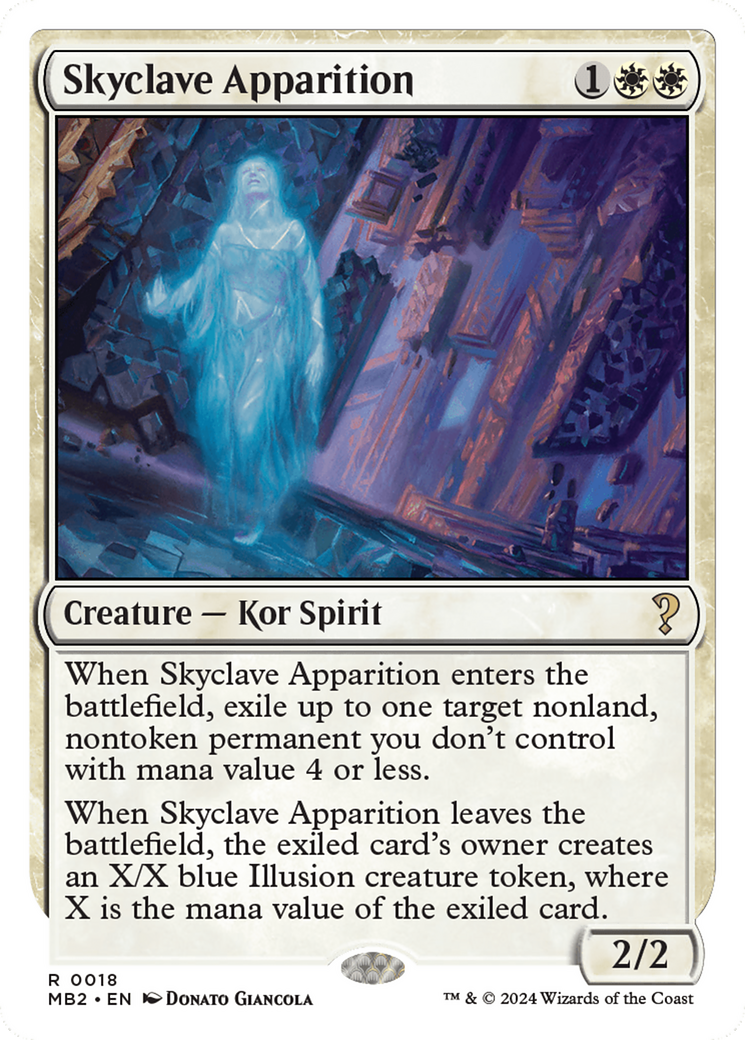 Skyclave Apparition (White Border) [Mystery Booster 2] - Trinity Hobby