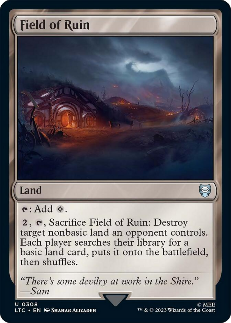 Field of Ruin [The Lord of the Rings: Tales of Middle-Earth Commander] - Trinity Hobby