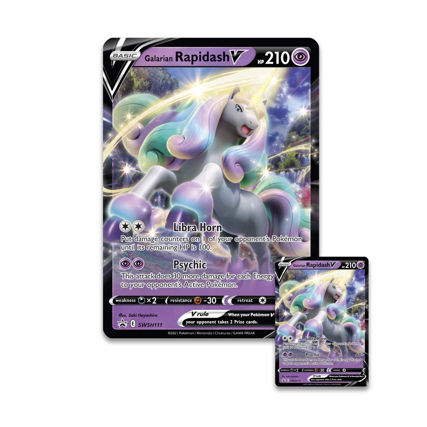 Sword & Shield: Battle Styles - Galarian Rapidash V Box - Trinity Hobby