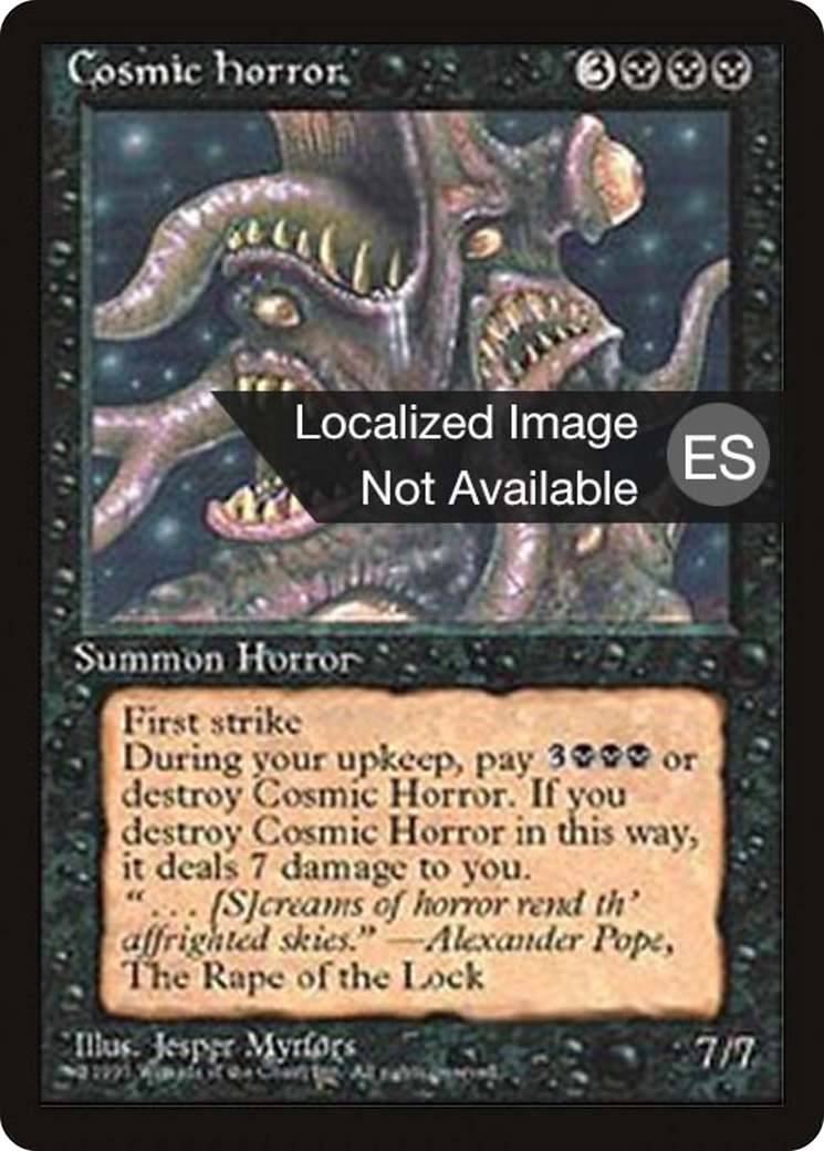 Cosmic Horror [Fourth Edition (Foreign Black Border)] - Trinity Hobby