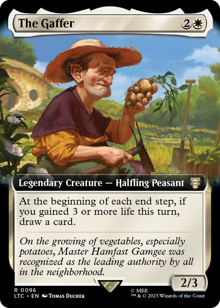 The Gaffer (Extended Art) [The Lord of the Rings: Tales of Middle-Earth Commander] - Trinity Hobby