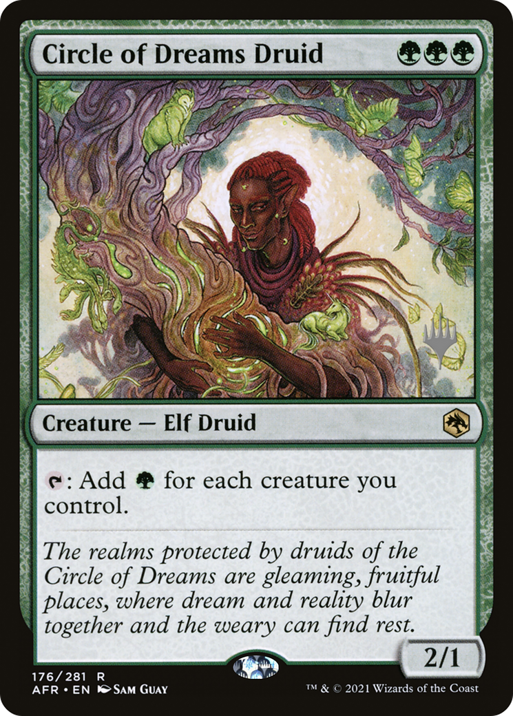 Circle of Dreams Druid (Promo Pack) [Dungeons & Dragons: Adventures in the Forgotten Realms Promos] - Trinity Hobby