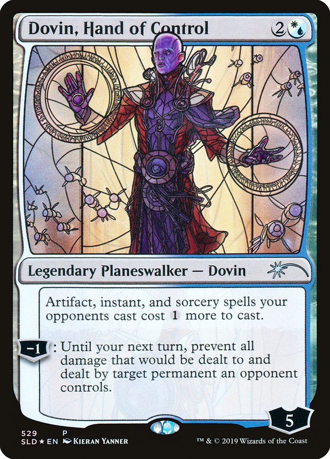 Dovin, Hand of Control (Stained Glass) [Secret Lair Drop Promos] - Trinity Hobby