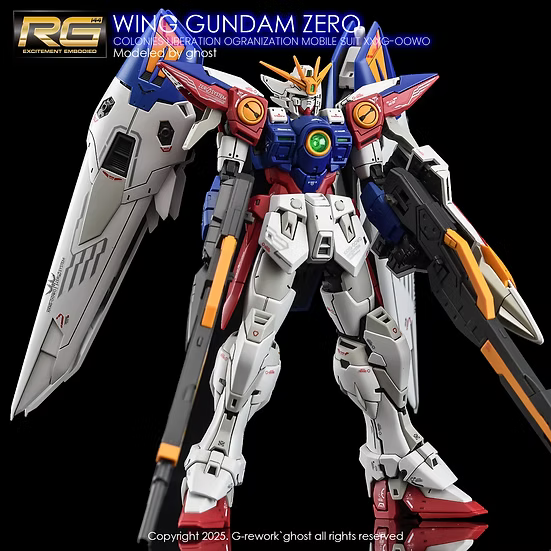 GREWORK [RG] Wing Gundam Zero Water Decal - Trinity Hobby